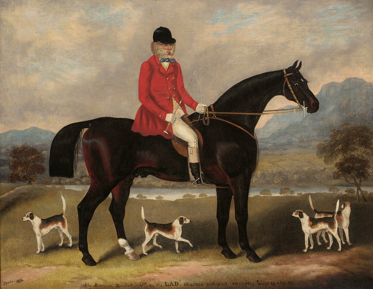 John Dawson Duckett su Lad, 1856 da Samuel Spode