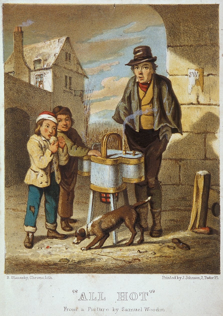 Tutto caldo, grida di Londra da Samuel Stanesby