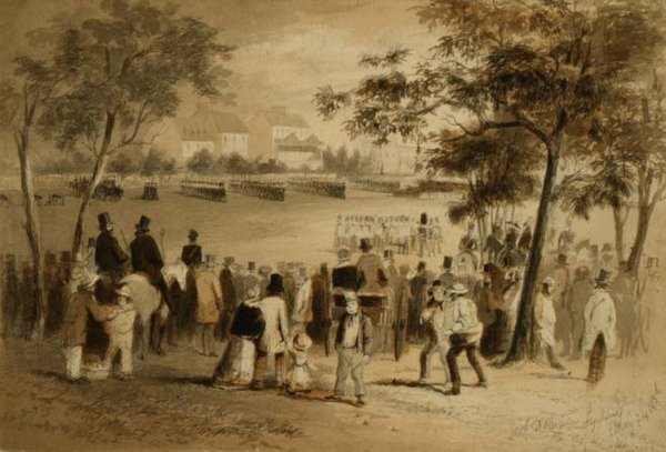 Government Domain, Sydney da Samuel Thomas Gill