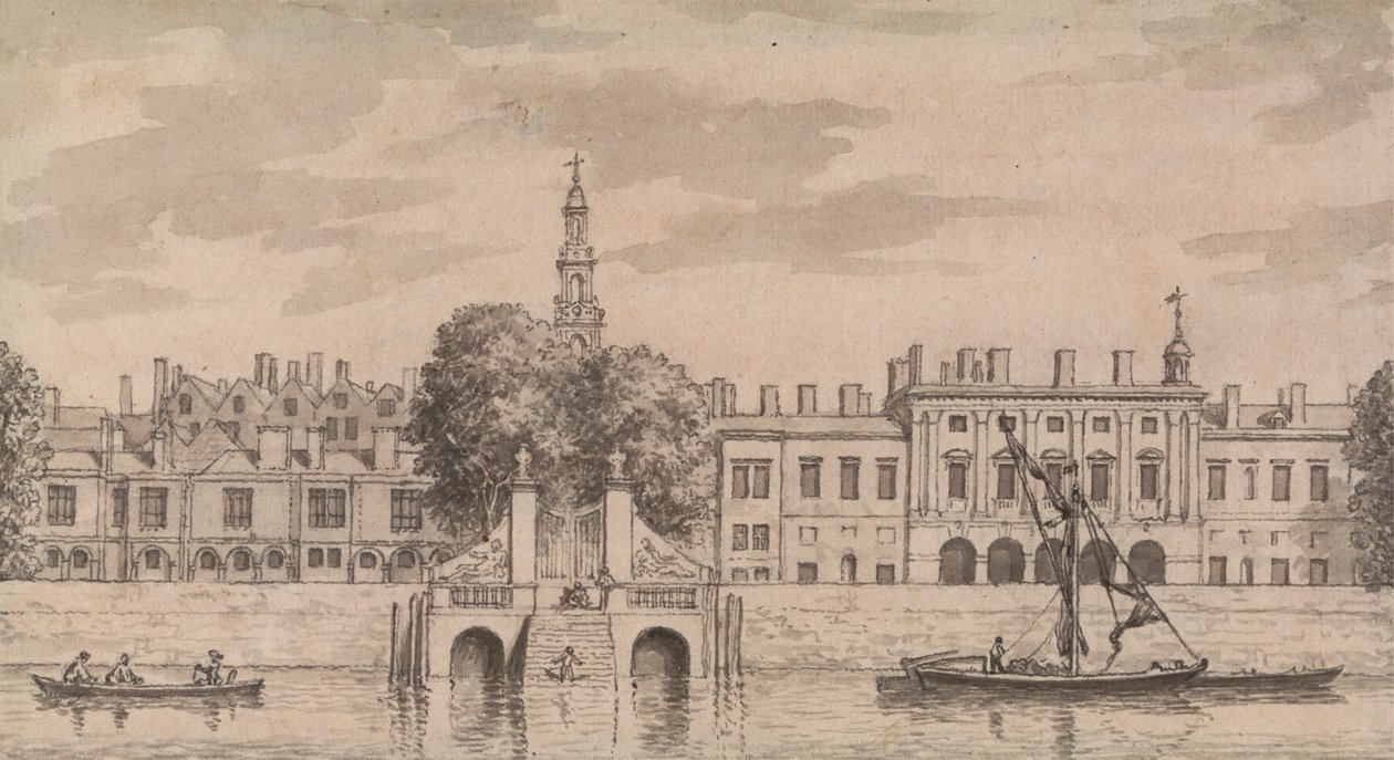 Vecchia Somerset House da Samuel Wale
