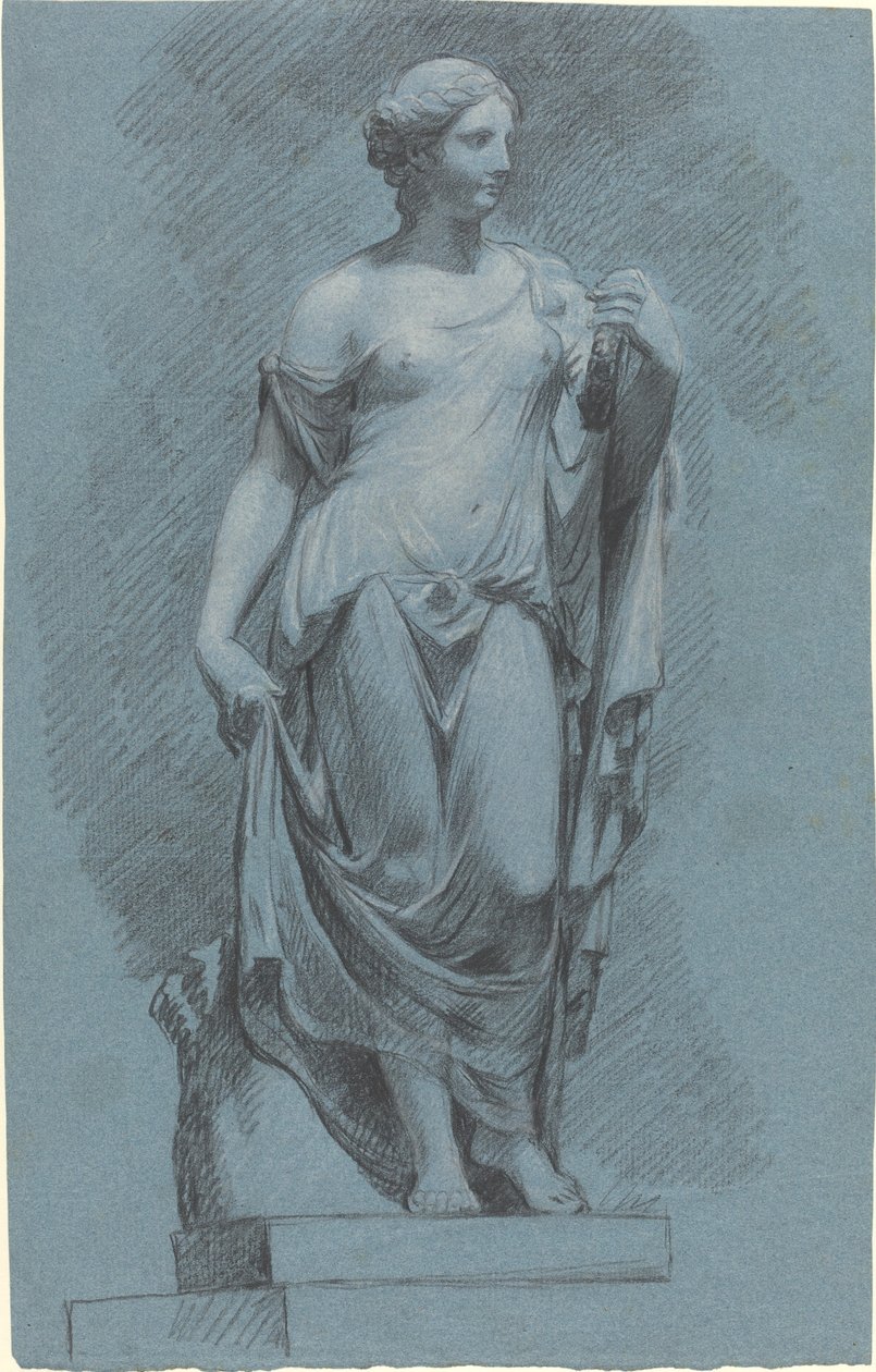 La "Flora Farnese" a Stourhead da Samuel Woodforde