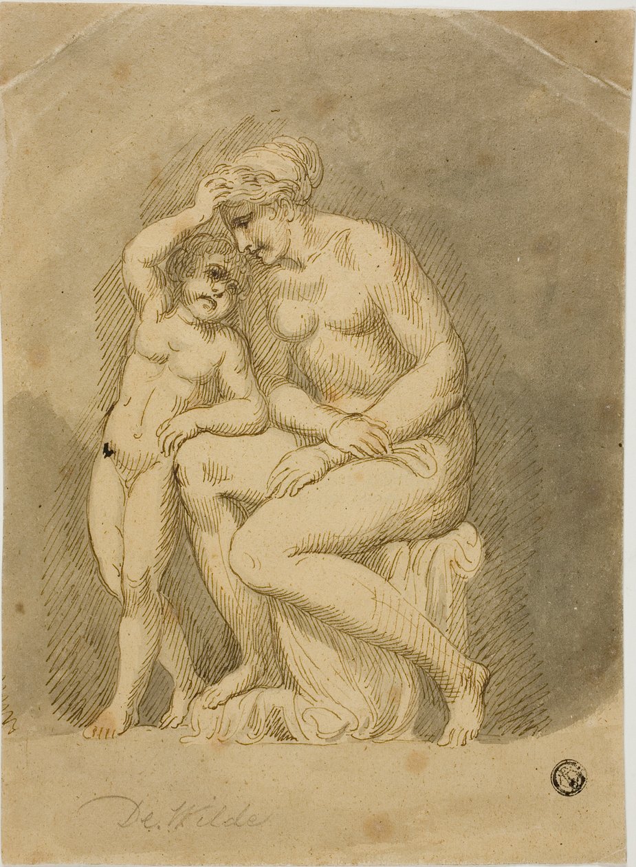 Venere e Cupido da Samuel de Wilde