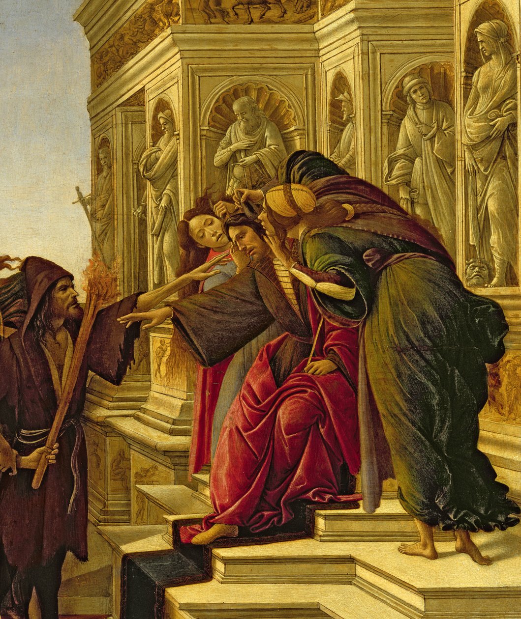 Calunnia di Apelle (dettaglio) da Sandro Botticelli