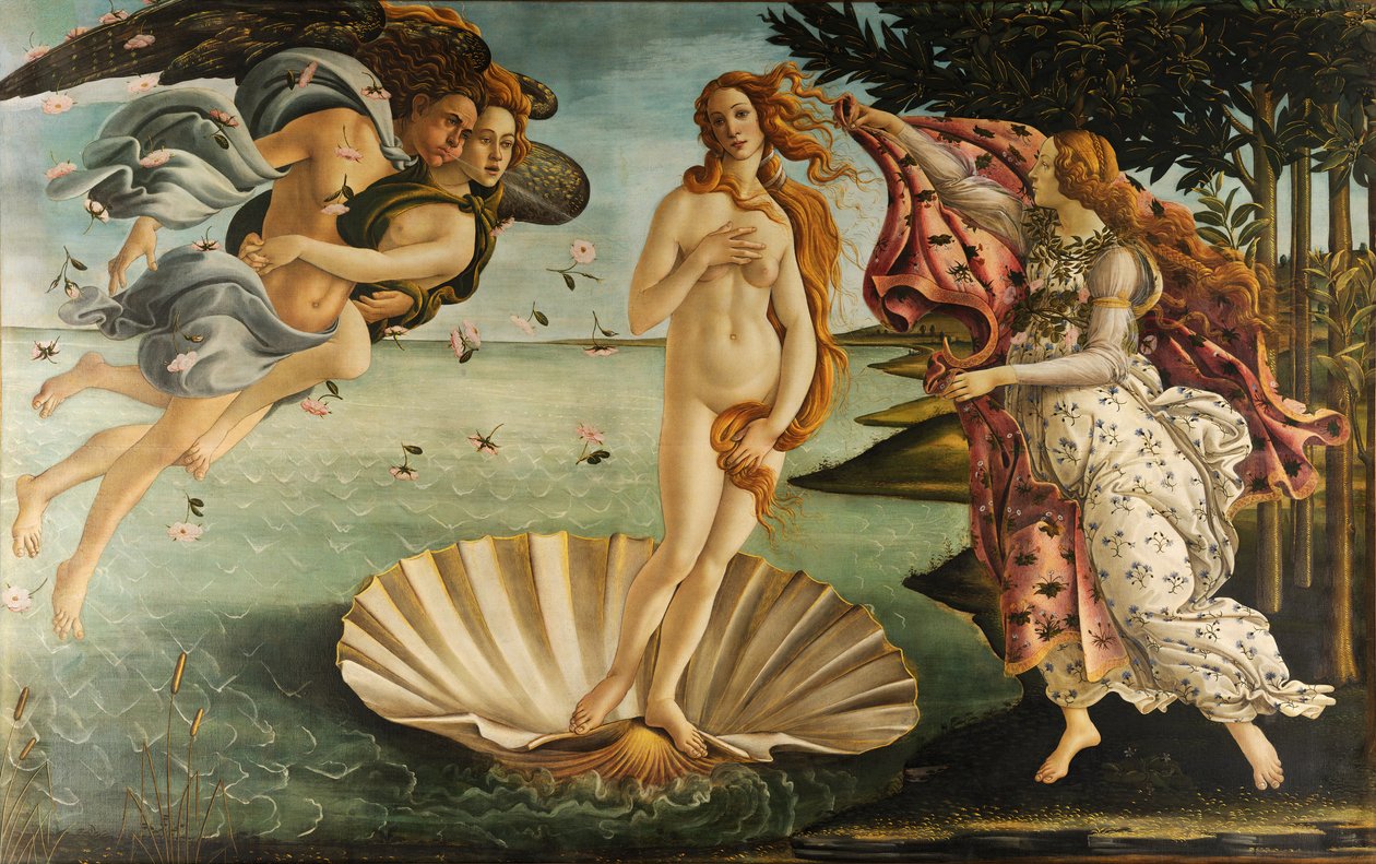 La nascita di Venere (modificato) da Sandro Botticelli