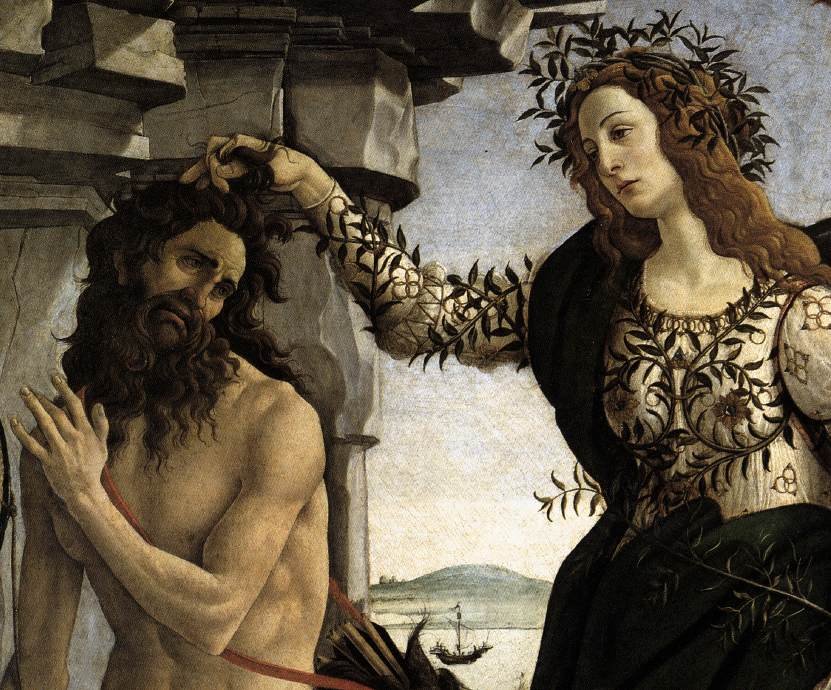 Pallade e il centauro da Sandro Botticelli