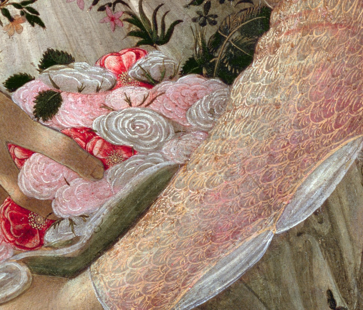 Primavera, c.1478 (dettaglio) da Sandro Botticelli