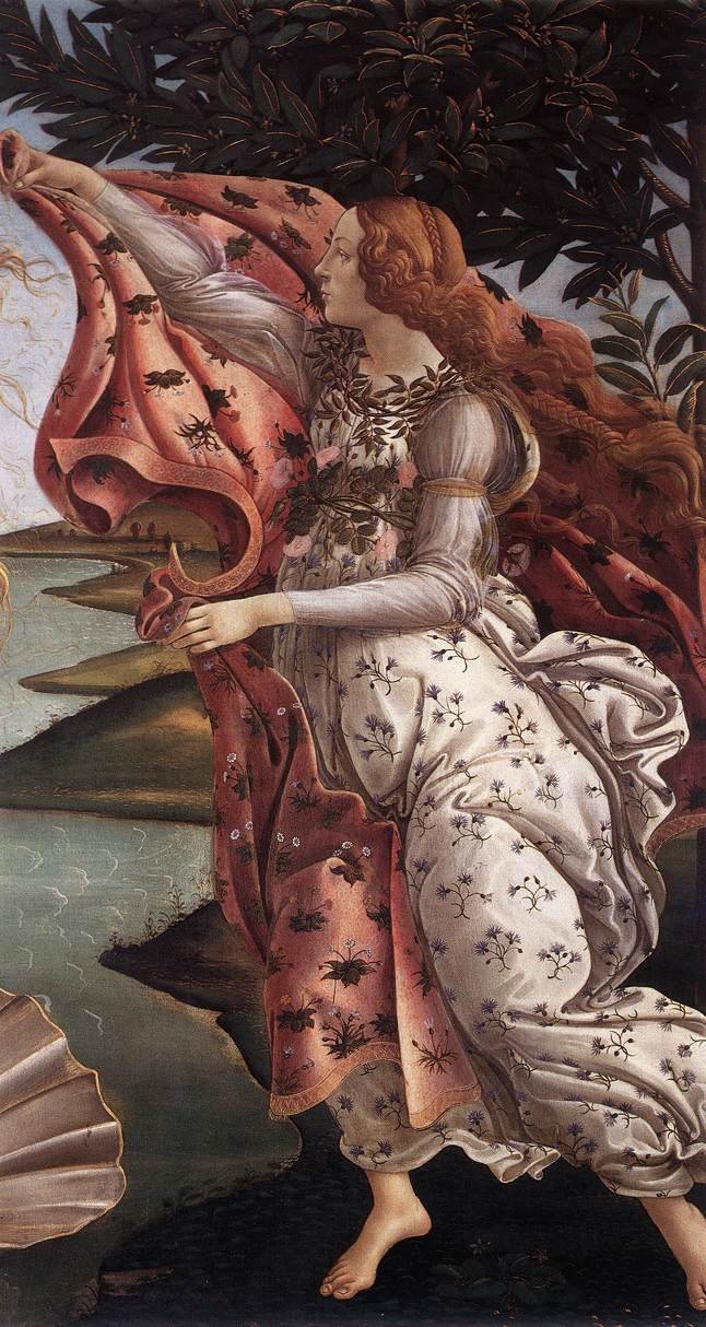 La nascita di Venere da Sandro Botticelli
