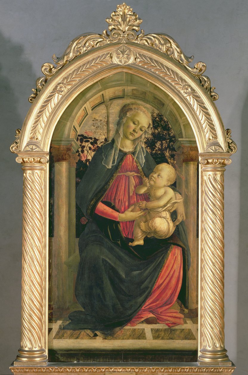 La Madonna delle Rose, c.1470 da Sandro Botticelli