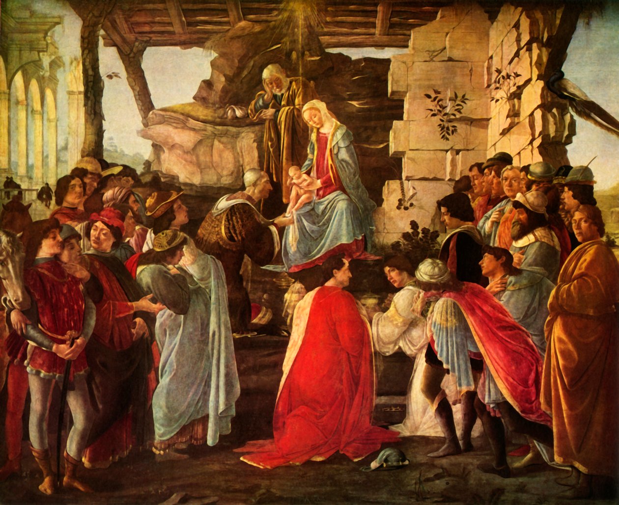 Adorazione dei Magi da Sandro Botticelli
