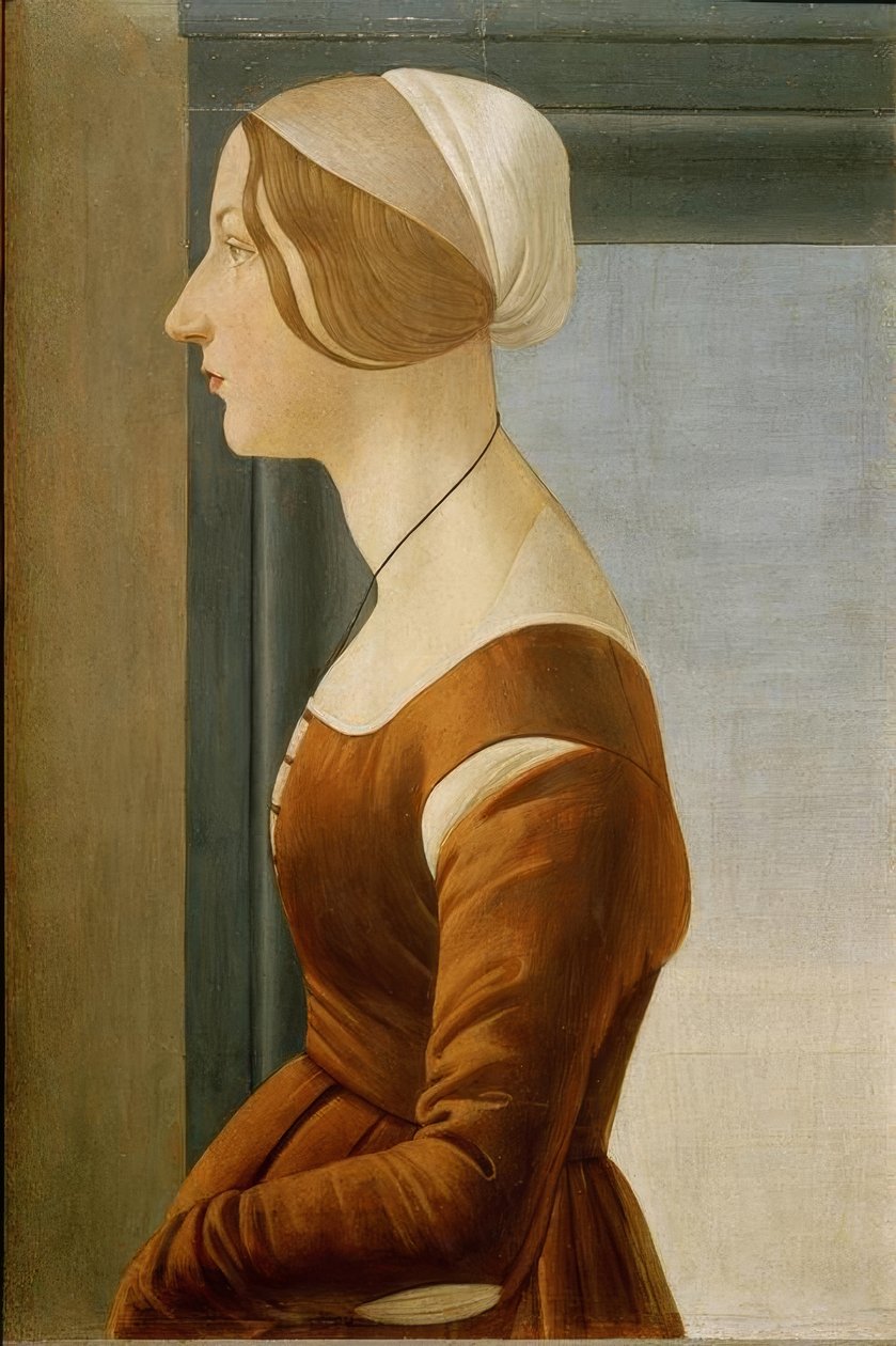 Ritratto di una donna da Sandro Botticelli