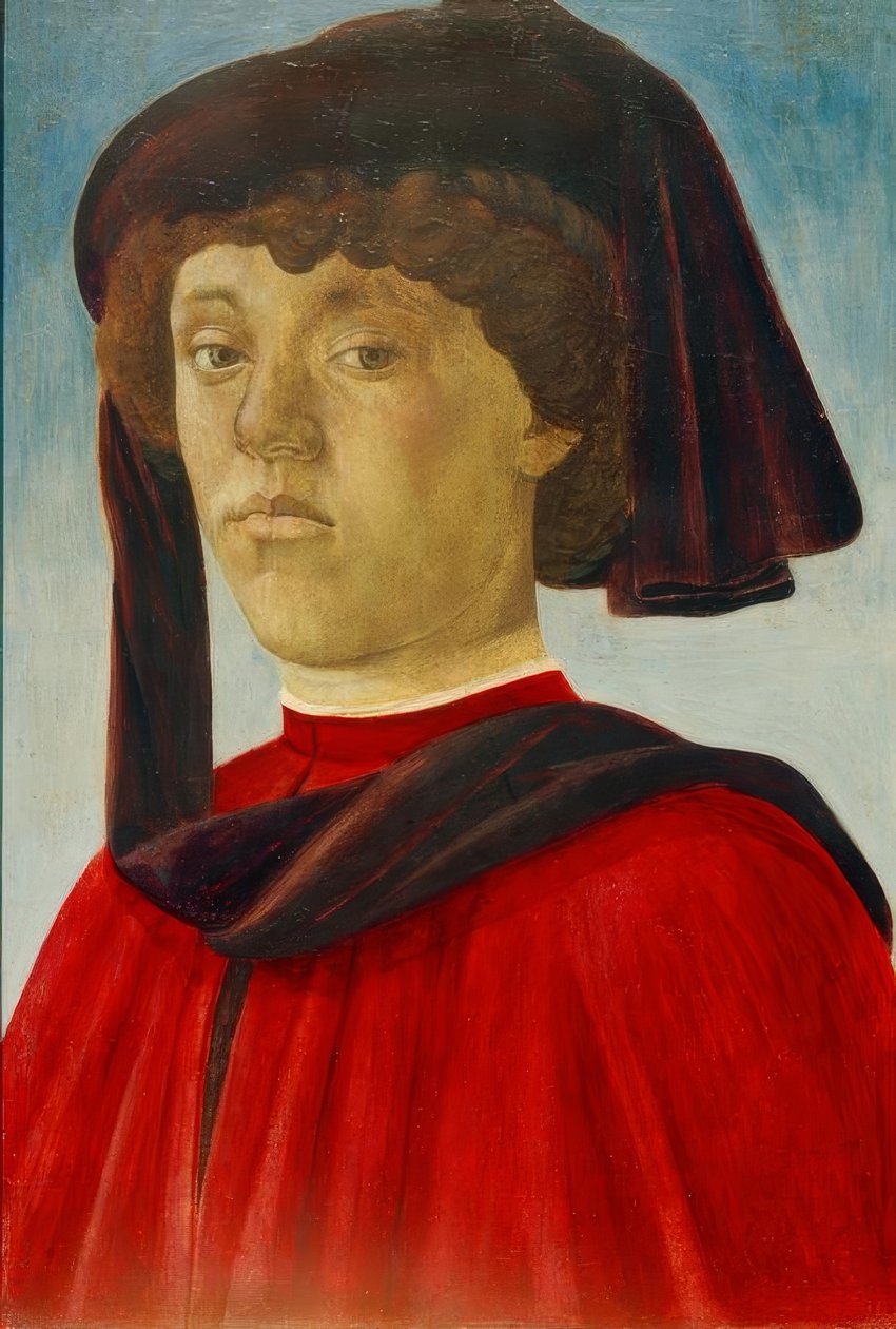 Ritratto di un giovane da Sandro Botticelli
