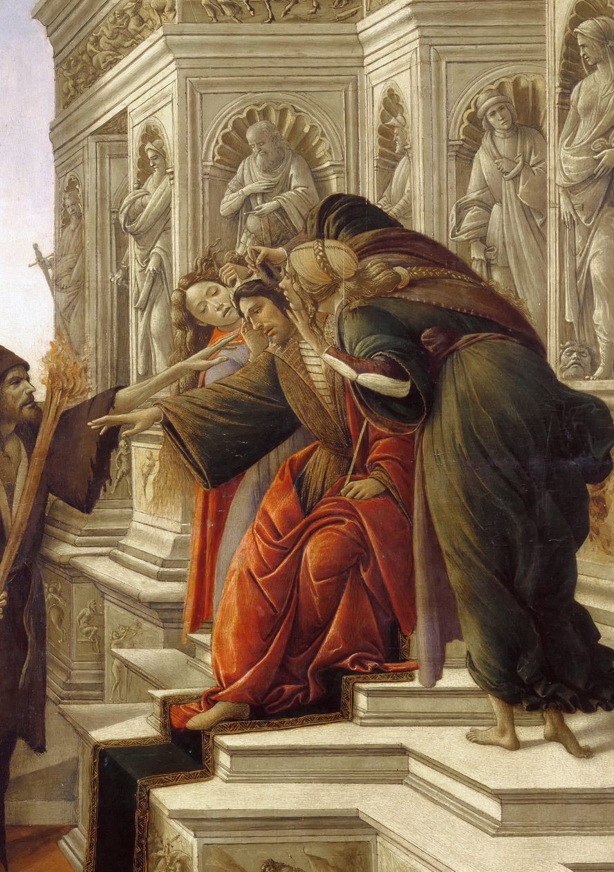 La calunnia (dettaglio) da Sandro Botticelli