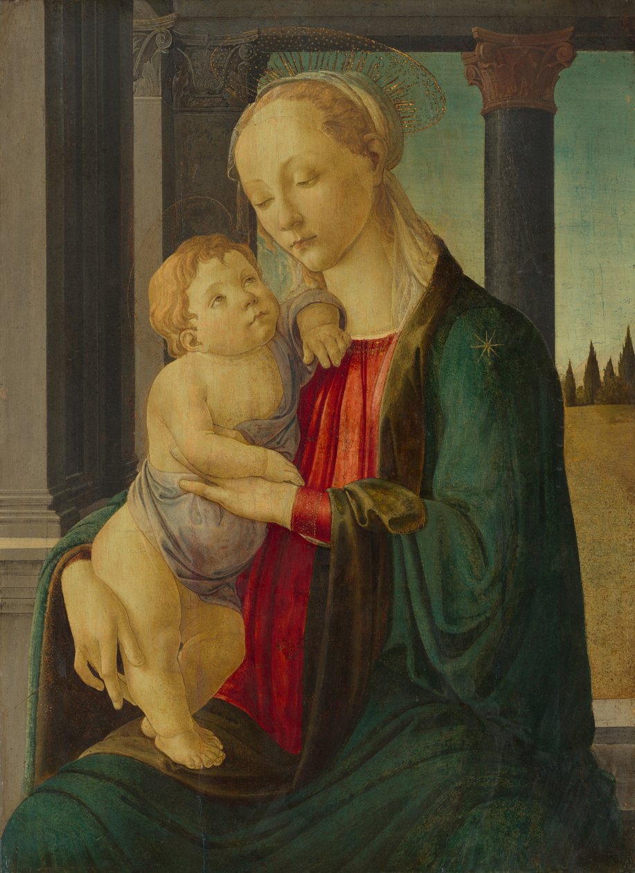 Madonna con Bambino, c. 1470 da Sandro Botticelli