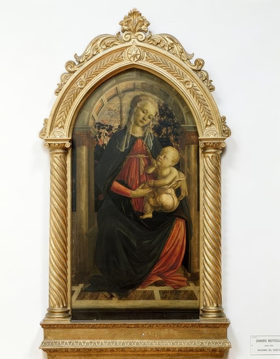 Maria con il bambino da Sandro Botticelli