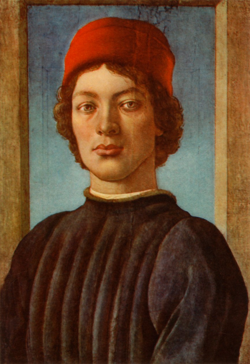 Ritratto di un Giovane, c1485, 1937 da Sandro Botticelli