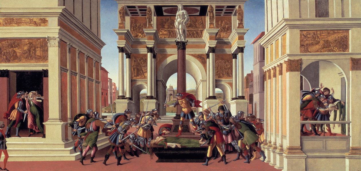 La storia di Lucrezia da Sandro Botticelli