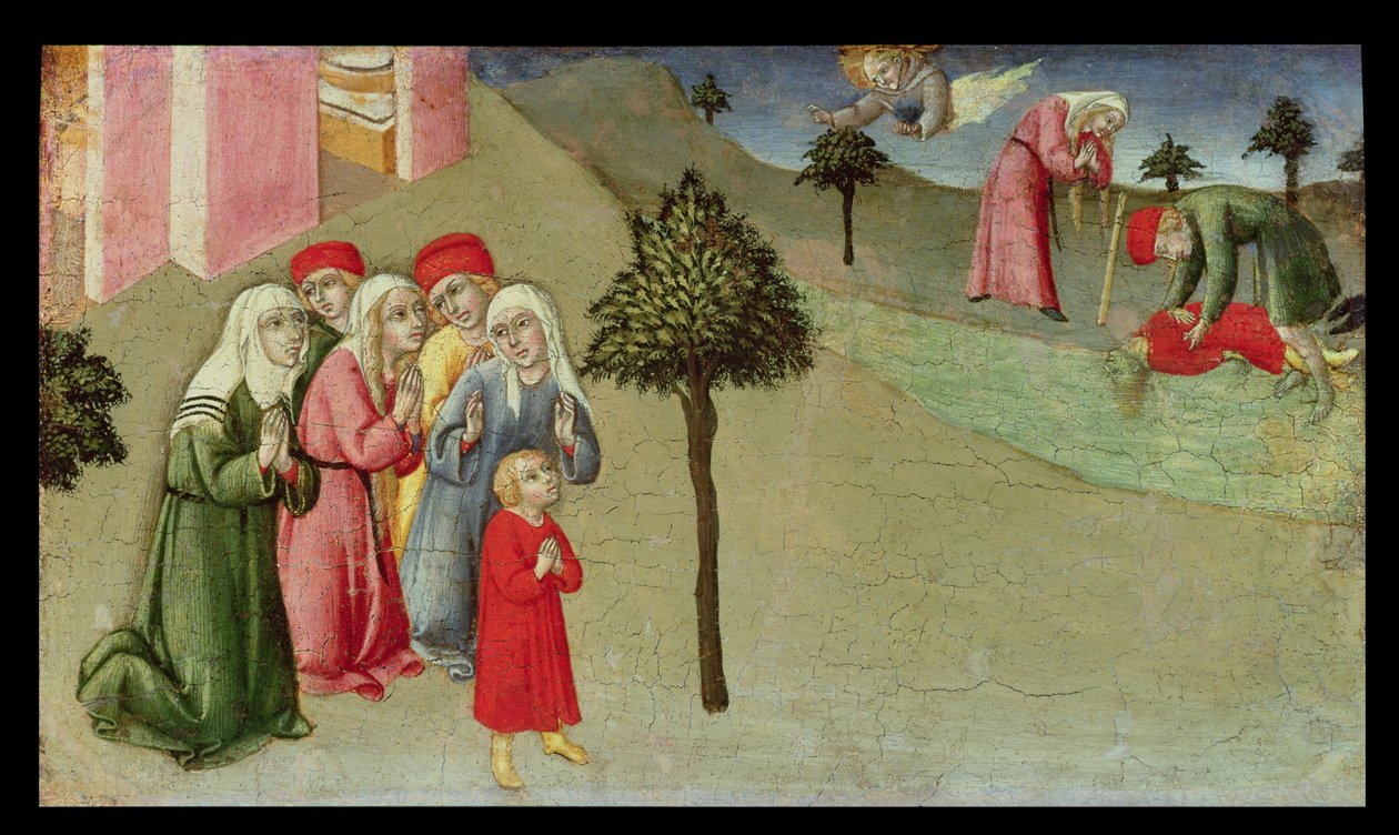 Il miracolo di San Bernardino da Sano di Pietro