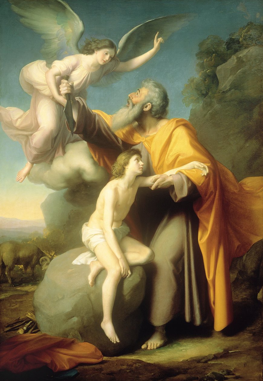 Il Sacrificio di Isacco da Santiago Rebull