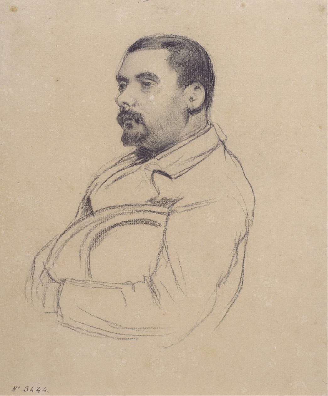 Ritratto di un uomo da Santiago Rusiñol