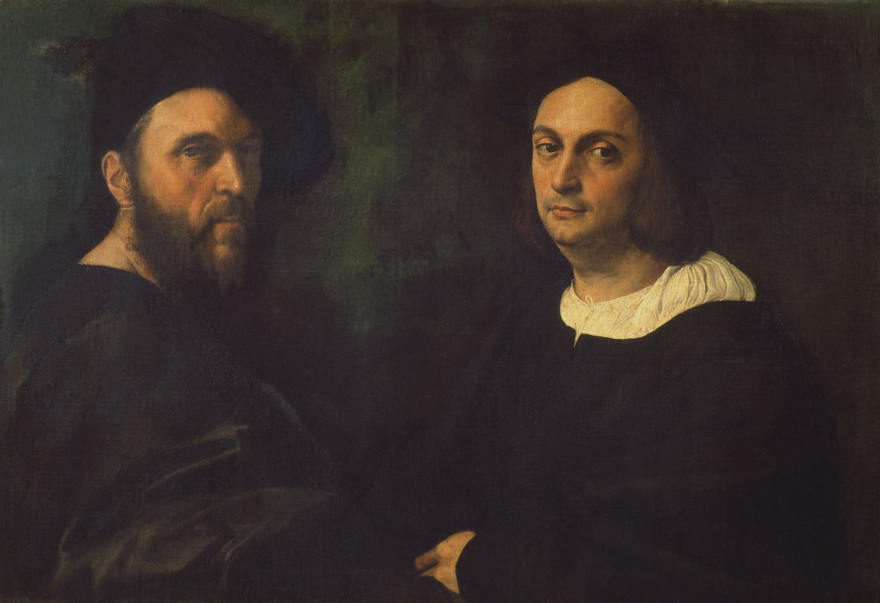 Doppio ritratto, c.1516 da Raffaello Sanzio Raphael