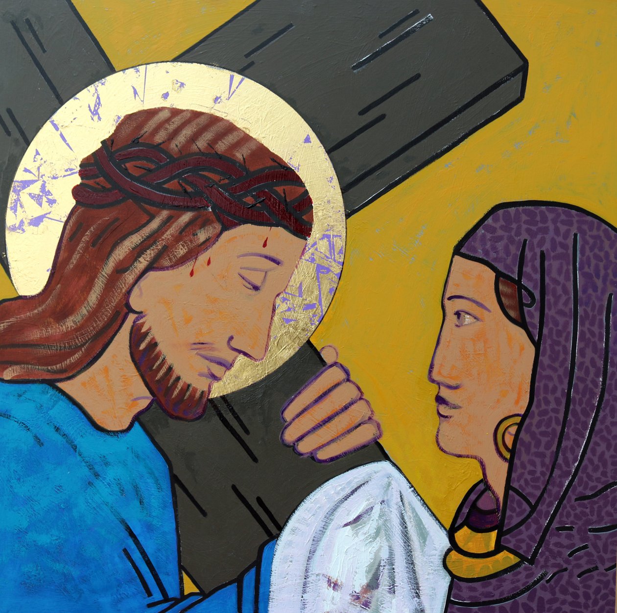 Gesù e Veronica da Sara Hayward