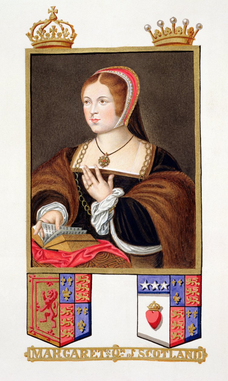 Ritratto di Margaret Tudor (1489-1541) Regina di Scozia da 