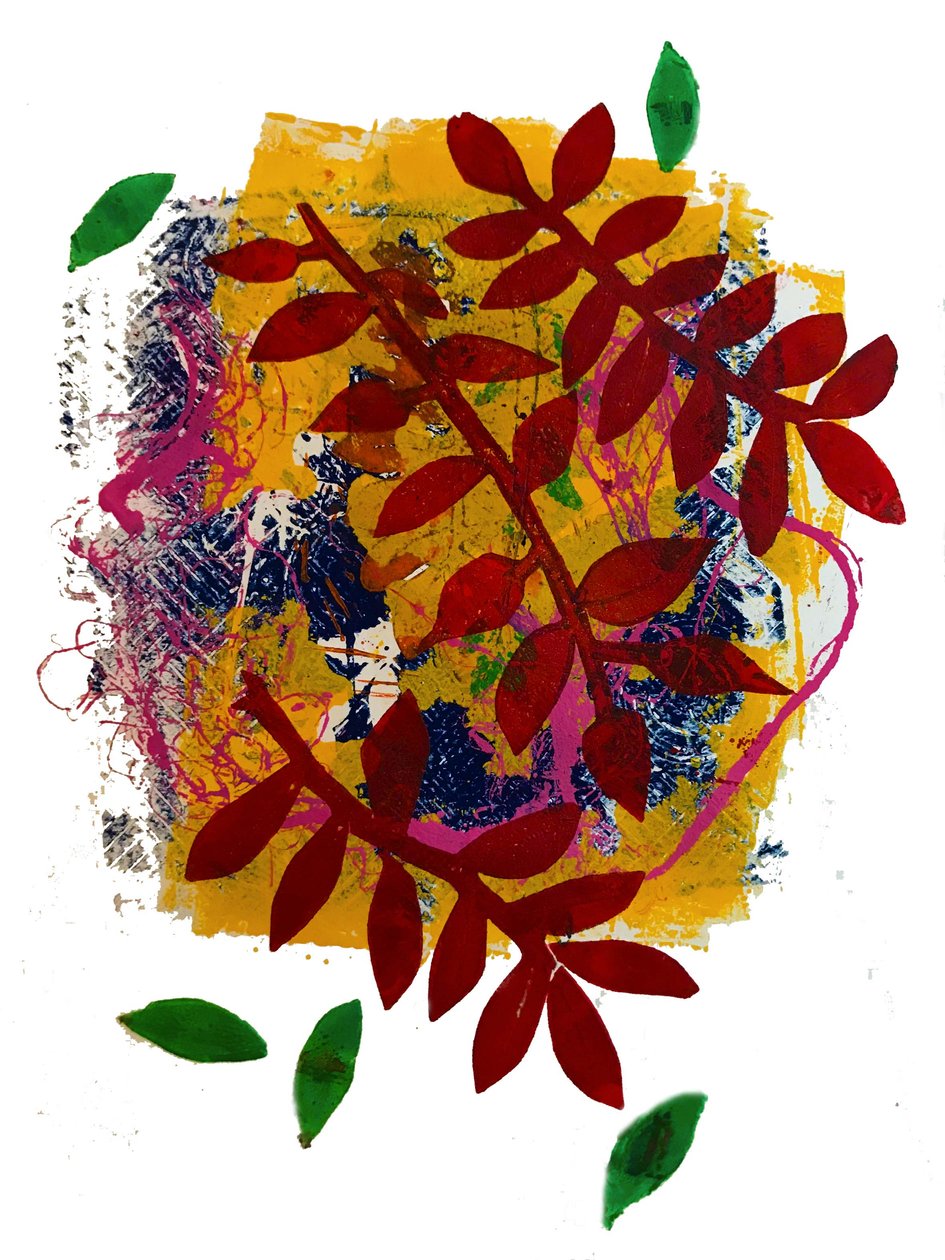 Foglie rosse da Sarah Thompson Engels