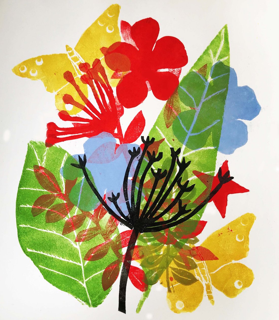 Teste di semi e fiori, 2019 da Sarah Thompson Engels