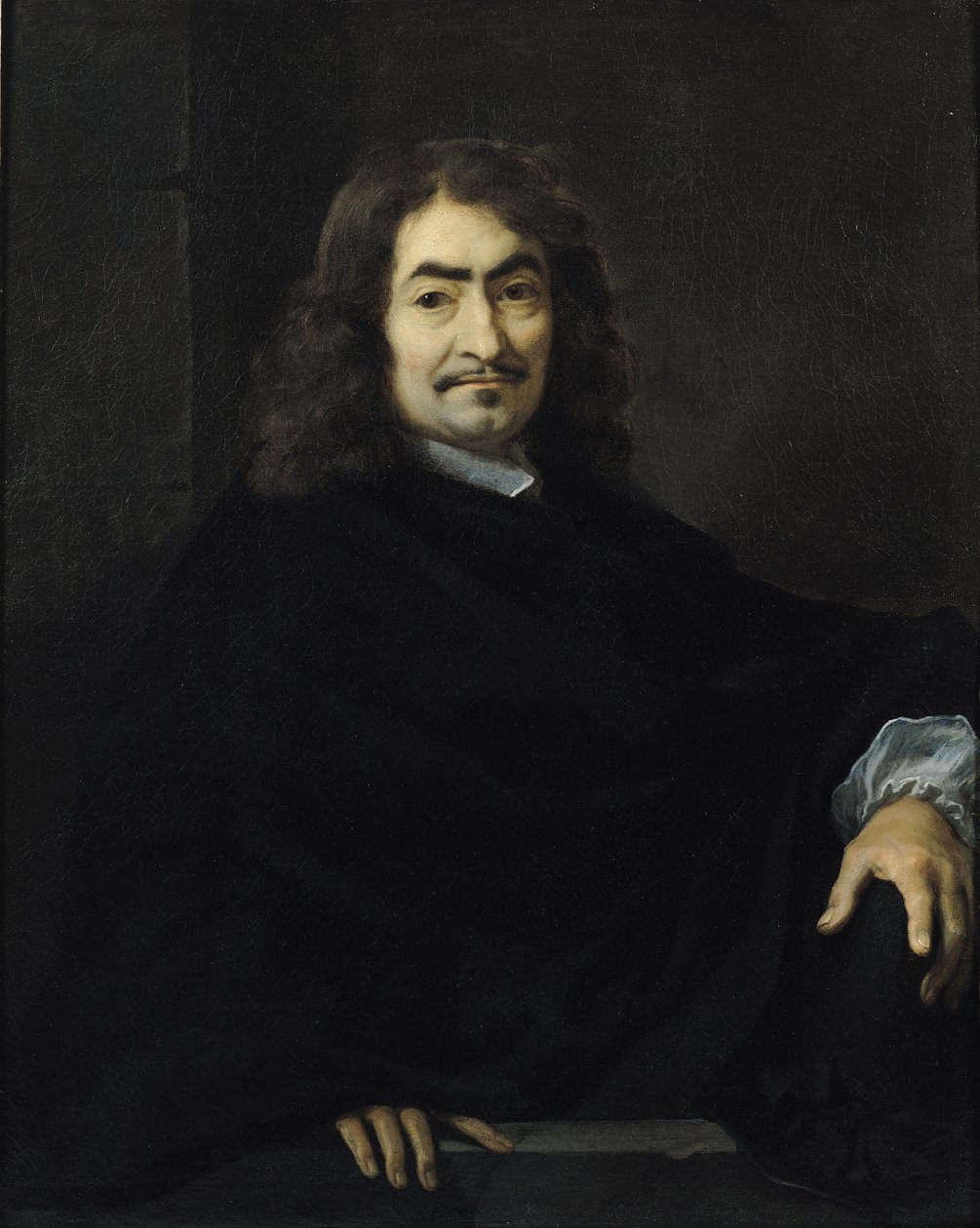 Ritratto, presunto essere René Descartes (1596-1650) da Sébastien Bourdon