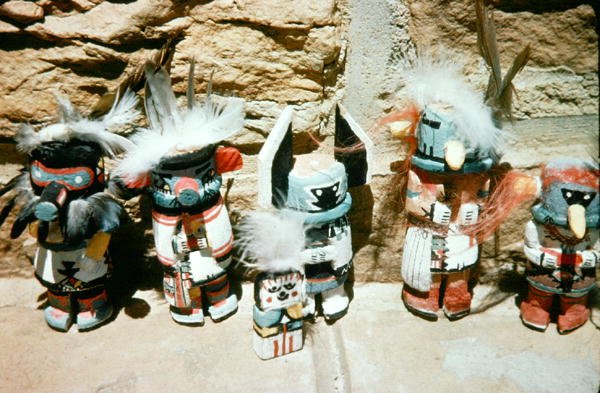 Bambole Kachina da School American