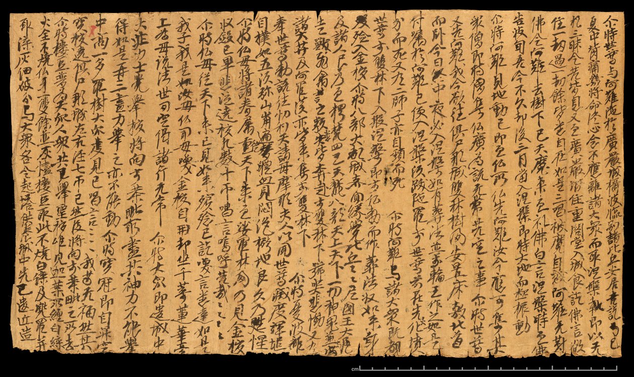 Frammento da Dunhuang, Or. 8210S 4270 verso da School Chinese