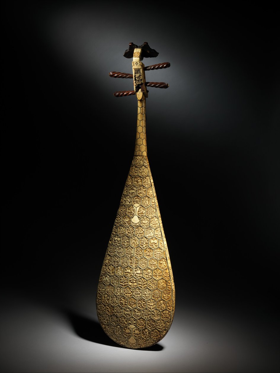 Pipa, c.1600 da School Chinese
