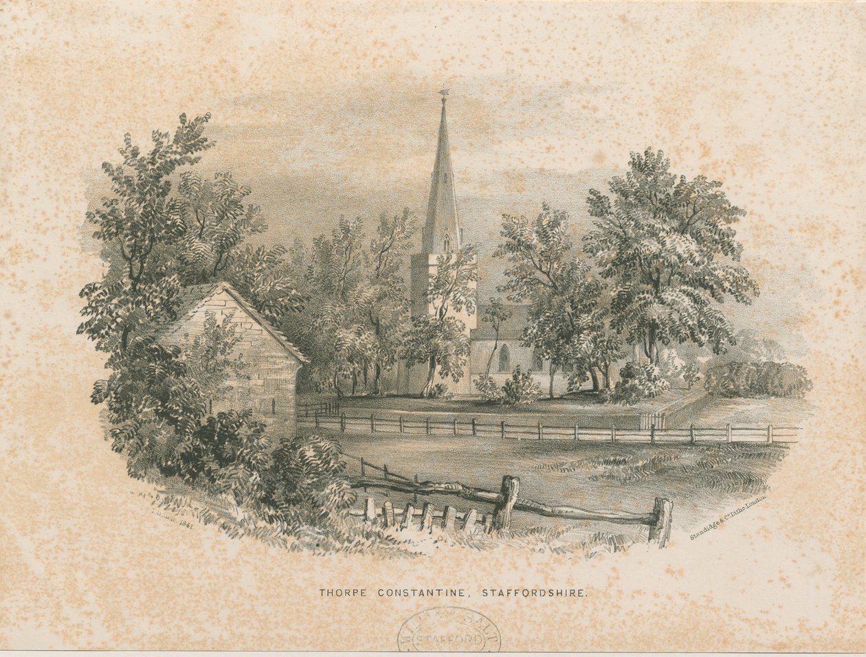 Chiesa di Thorpe Constantine da School English