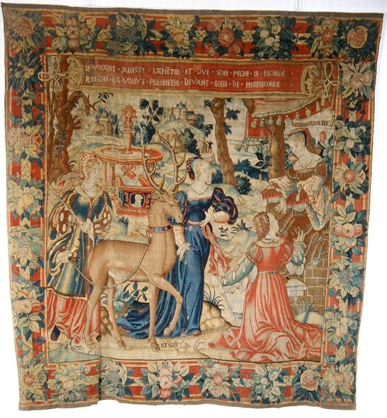 Scena allegorica da School Flemish