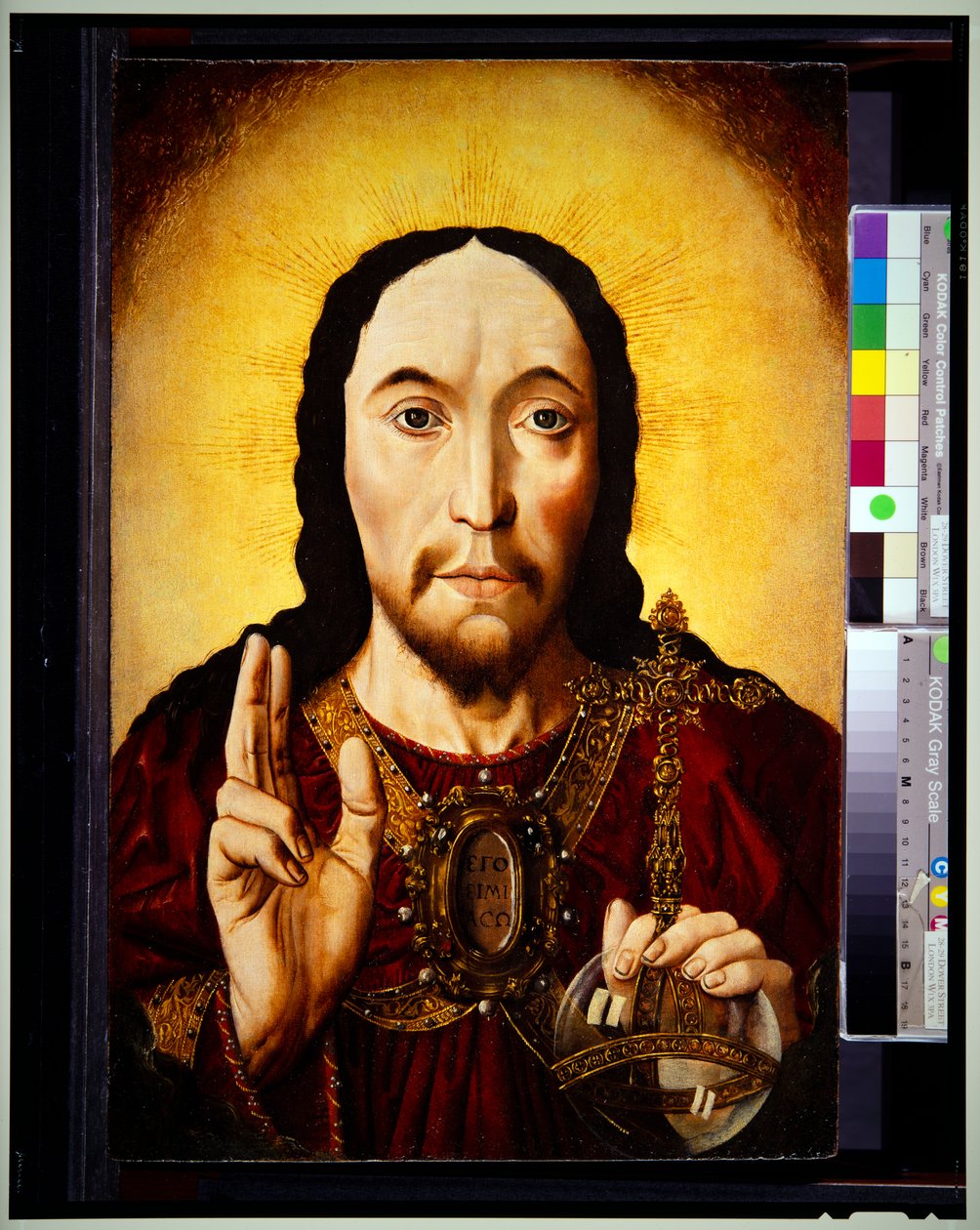 Testa di Cristo da School Flemish