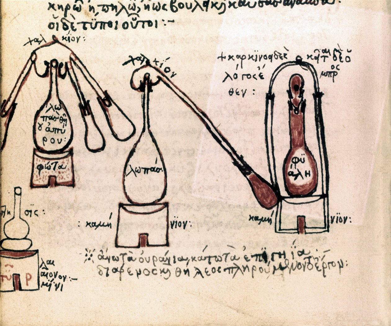 Trattato alchemico da School Greek