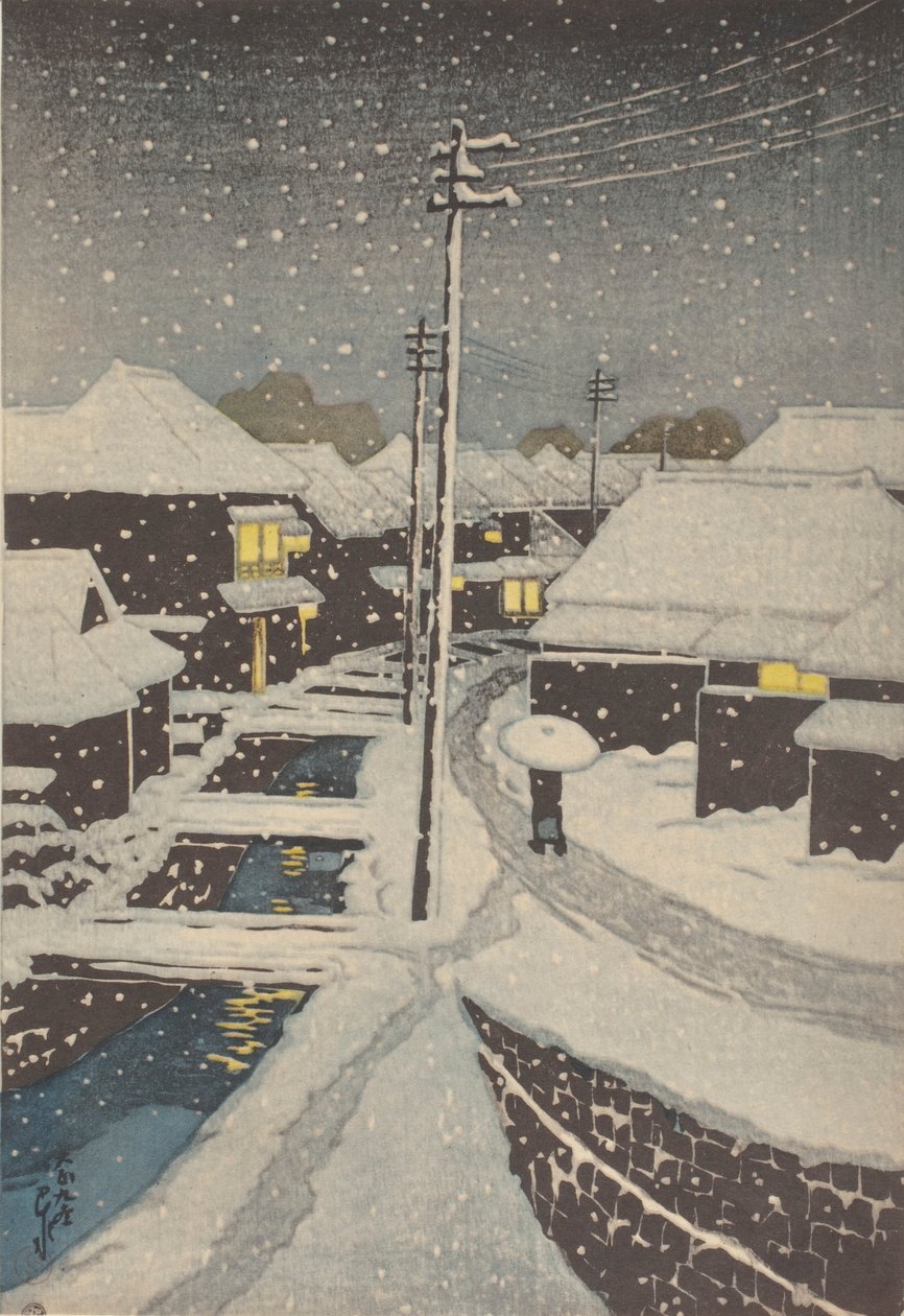 Neve serale da School Japanese