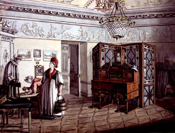 Nursery neoclassica a San Pietroburgo da School Russian