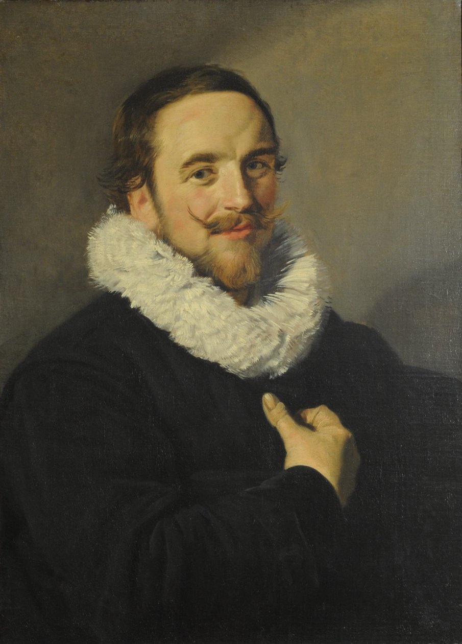 Ritratto di un gentiluomo da School of Frans Hals