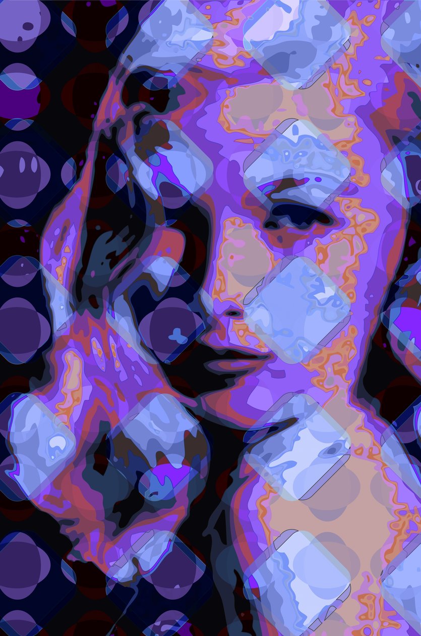 Veronica Lake (digitale) da Scott J. Davis