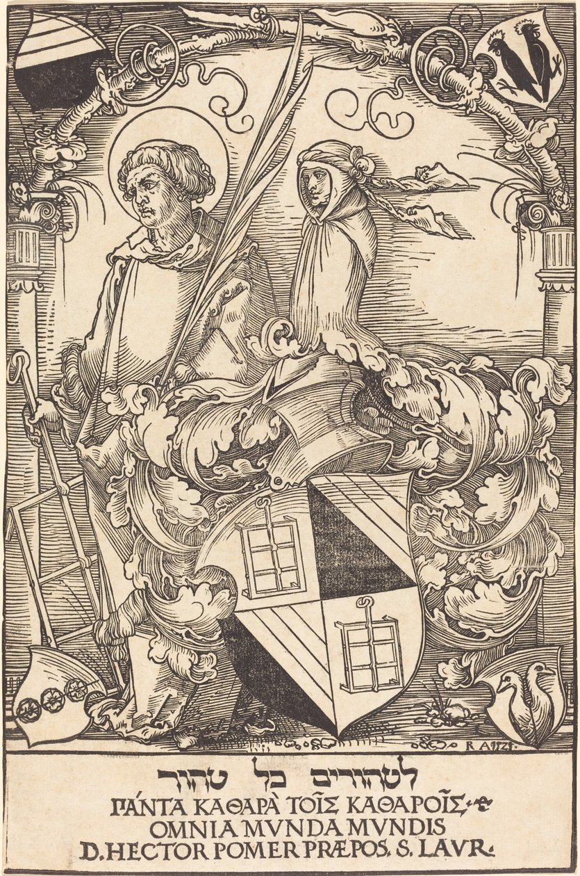 Stemma di Hector Pomer da Sebald Beham
