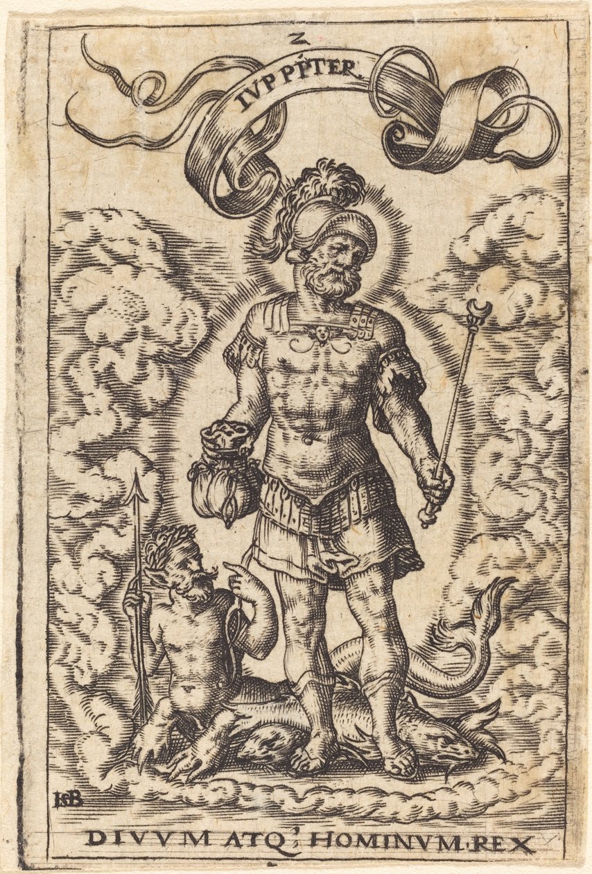 Giove da Sebald Beham