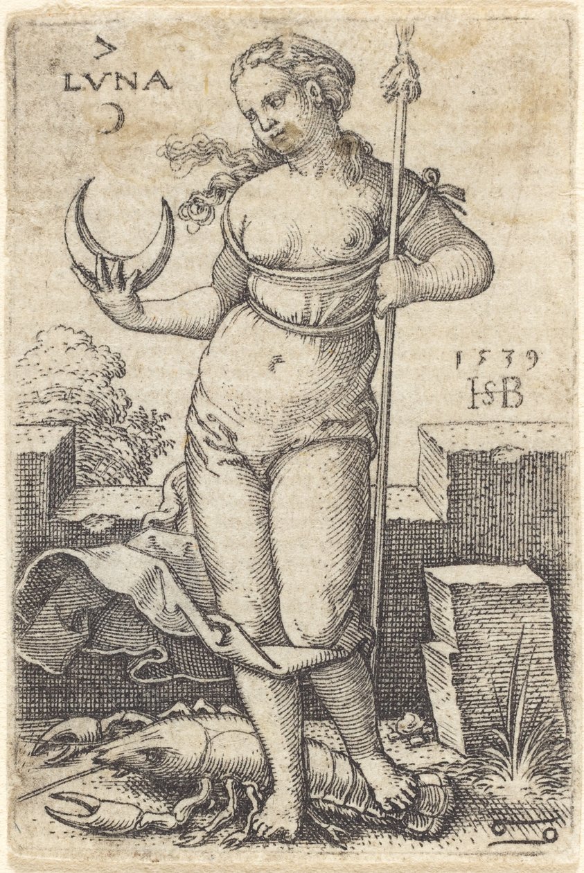 Luna da Sebald Beham