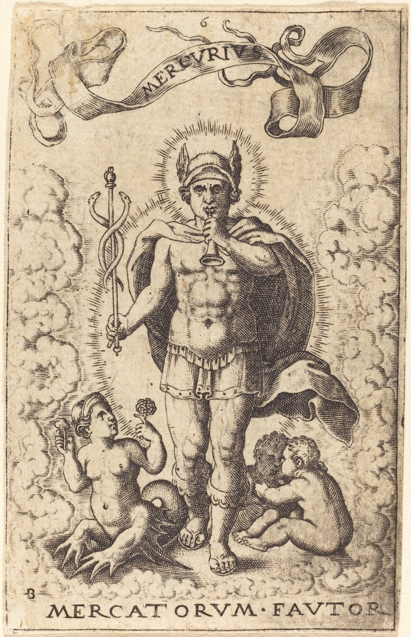 Mercurio da Sebald Beham