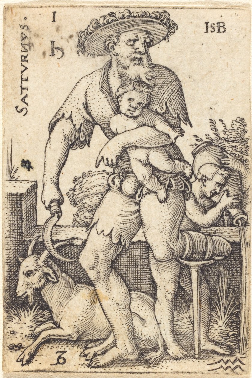 Saturno da Sebald Beham