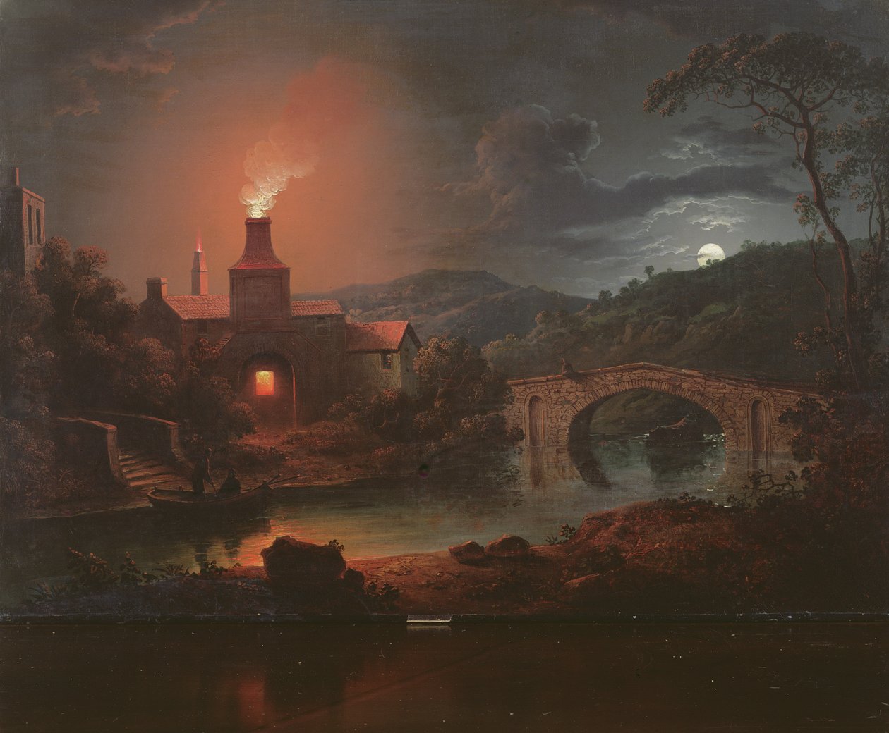 Una fonderia al chiaro di luna da Sebastian Pether