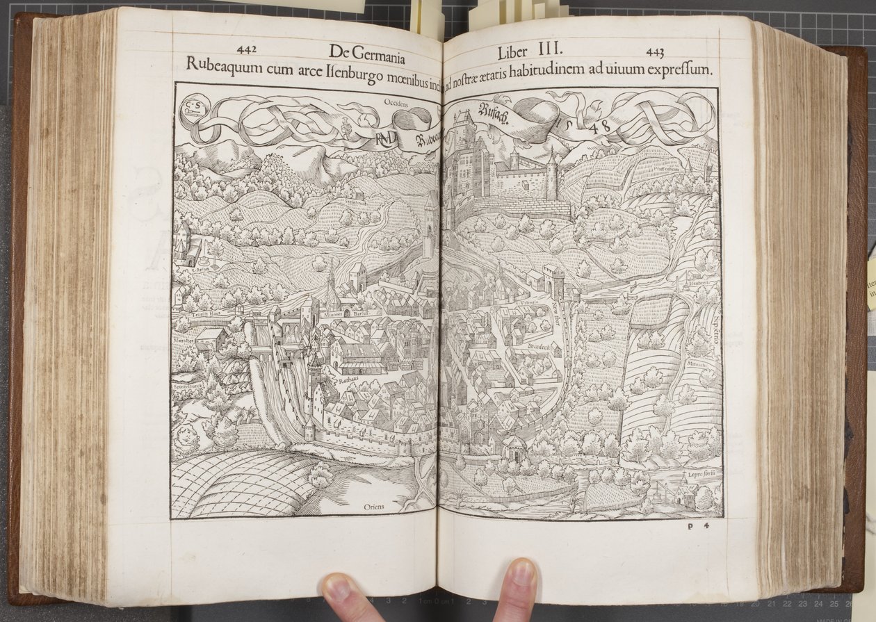 Cosmographia, Fols 442-443 da Sebastian Munster