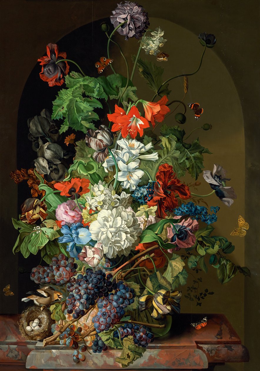 Natura morta con fiori da Sebastian Wegmayr