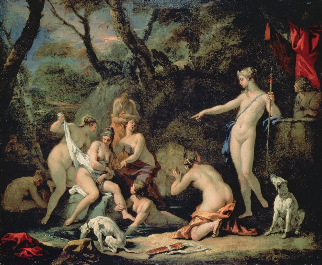 Diana e Callisto da Sebastiano Ricci