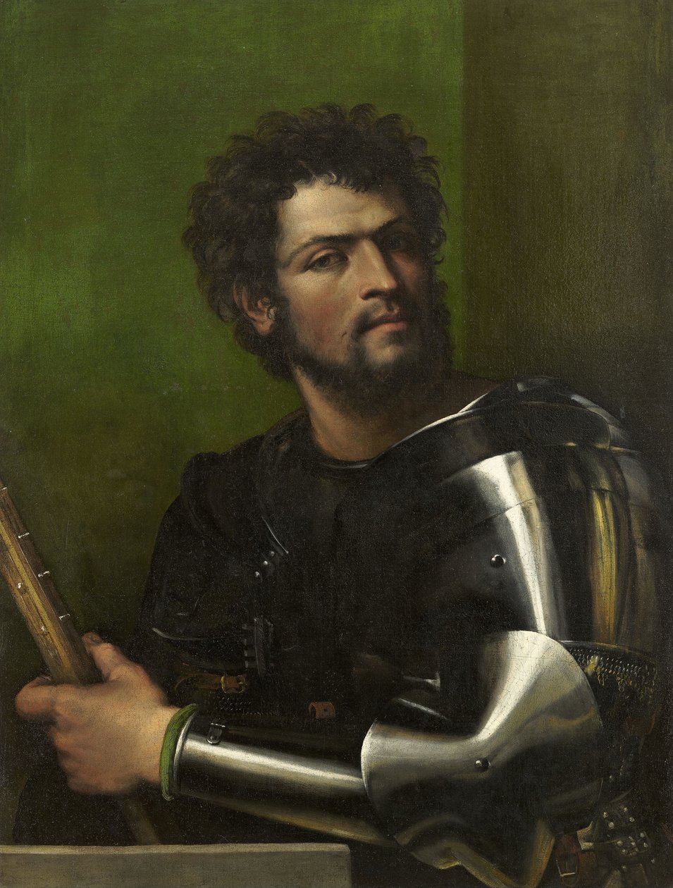 Ritratto di un Uomo in Armatura da Sebastiano del Piombo